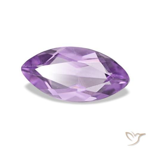 Ametista Violeta rosado Natural 0.96ct, Marquesa, VVS-VS