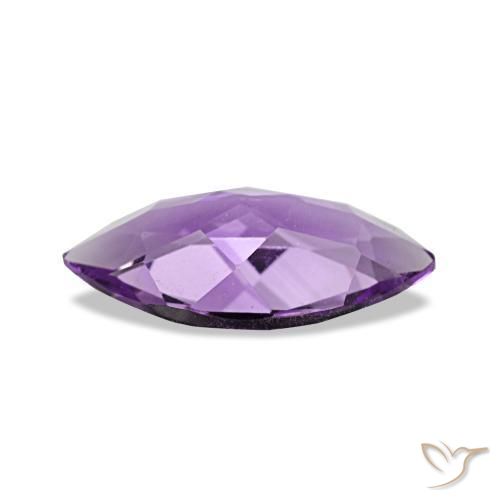 Ametista Violeta médio Natural 0.78ct, Marquesa, VVS-VS