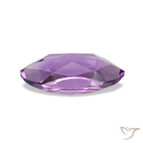 Ametista Violeta Púrpura Profundo Natural 1,05ct, Marquesa, VVS-VS