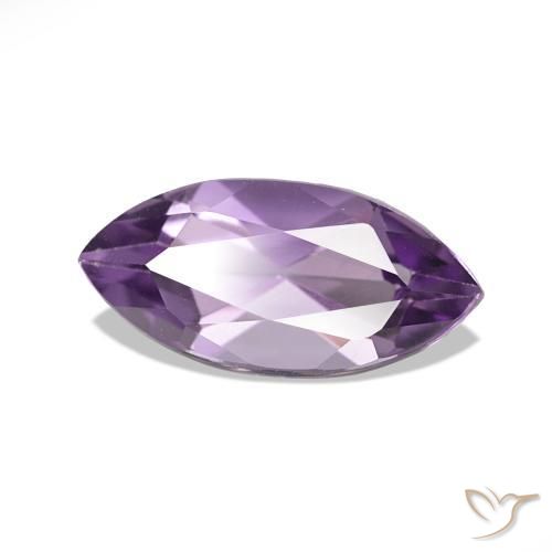 Ametista Medium Light Purplish-Violet Natural 1.06ct, Marquesa, VS