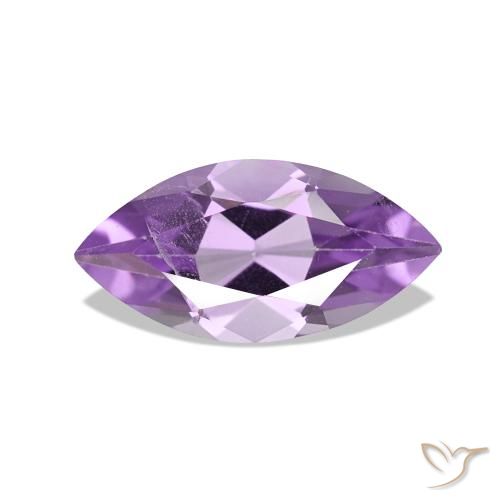 Ametista Violeta médio Natural 0.89ct, Marquesa, VS