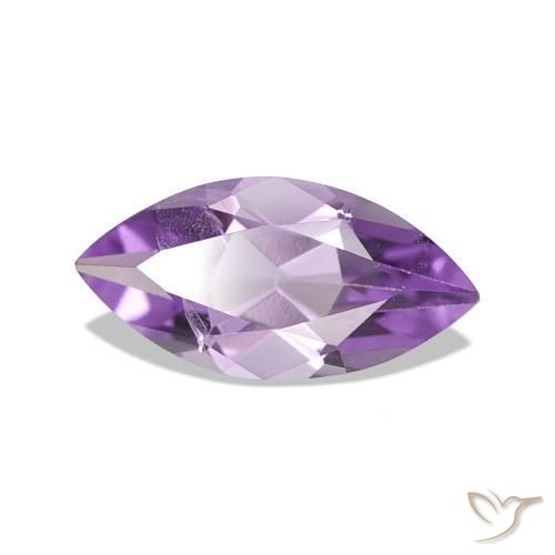 Ametista Violeta médio Natural 0.89ct, Marquesa, VS