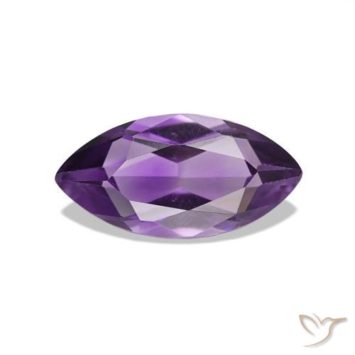 0.97ct Violeta médio Ametista Pedras Preciosas, Marquesa, VS