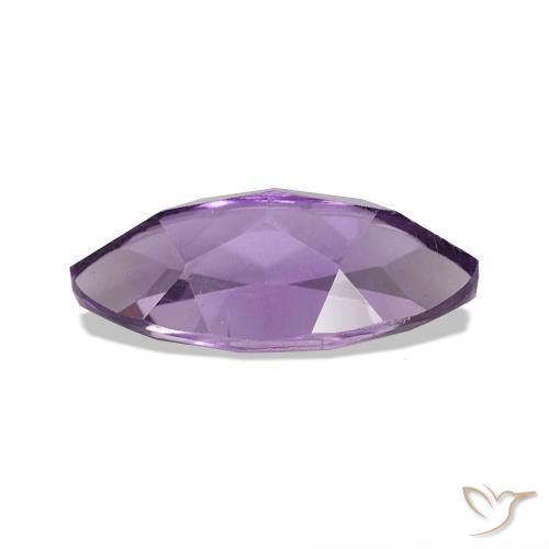 Ametista Violeta médio Natural 1.07ct, Marquesa, VS