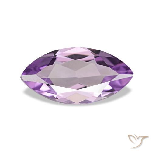 Ametista Violeta Púrpura Natural 0.91ct, Marquesa, VVS