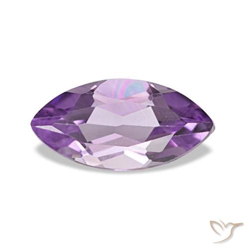 Ametista Medium Light Purplish-Violet Natural 0.98ct, Marquesa, VVS