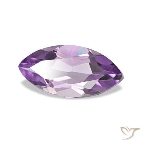 Ametista Medium Light Purplish-Violet Natural 0.98ct, Marquesa, VVS