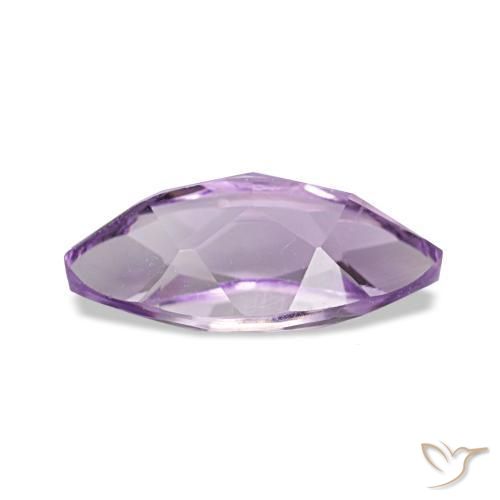Ametista Medium Light Purplish-Violet Natural 1.12ct, Marquesa, VVS