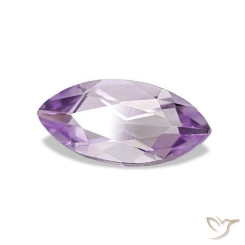 Ametista íris violeta Natural 0.86ct, Marquesa, VVS
