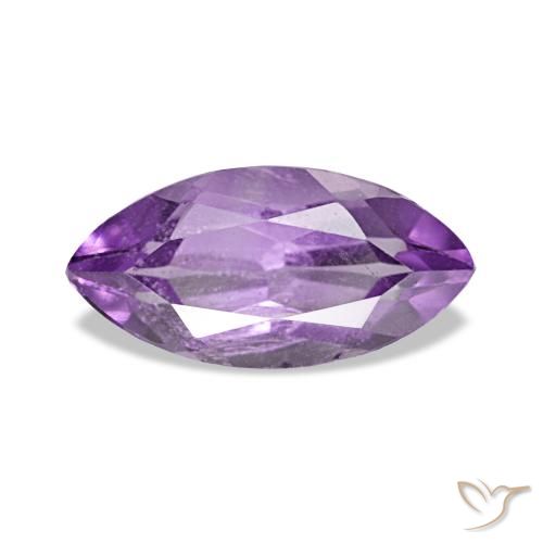 Ametista Violeta Púrpura Natural 1.14ct, Marquesa, VS