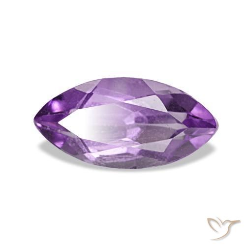 Ametista Violeta Púrpura Natural 1.14ct, Marquesa, VS