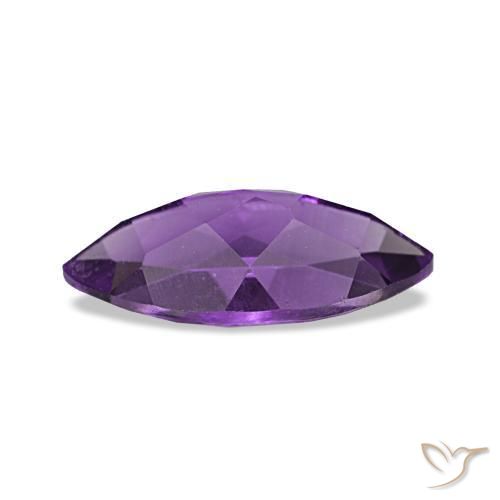 Ametista Violeta Púrpura Profundo Natural 0.92ct, Marquesa, VS