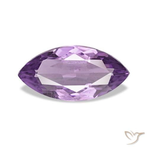 1.00ct Violeta Púrpura Ametista Pedras Preciosas, Marquesa, VS