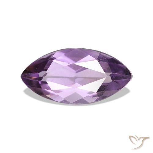 Ametista Violeta Claro-Médio Natural 1.02ct, Marquesa, VVS