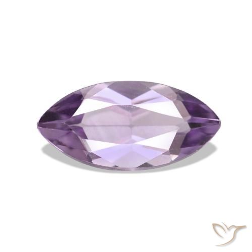 Ametista Violeta médio Natural 1.00ct, Marquesa, VVS