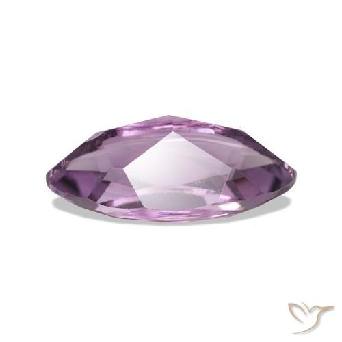 Ametista Violeta médio Natural 1.06ct, Marquesa, VVS