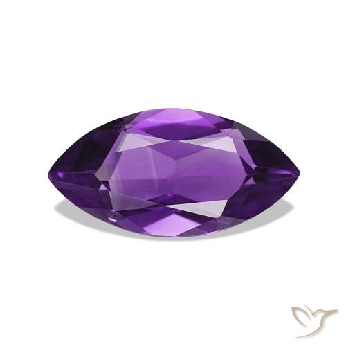 0.86ct Violeta médio Ametista, Marquesa, VVS