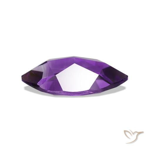 Ametista Violeta médio Natural 0.86ct, Marquesa, VVS