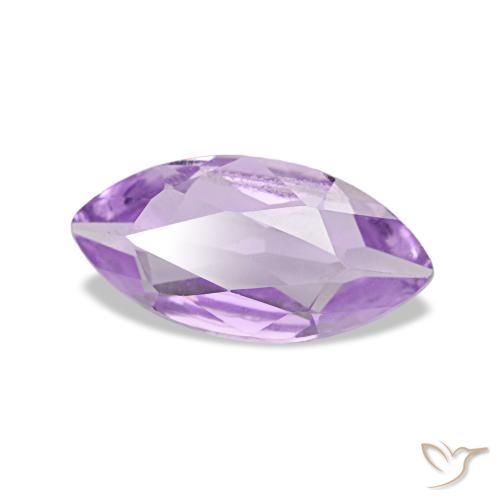 Ametista Violeta médio Natural 0.85ct, Marquesa, VVS