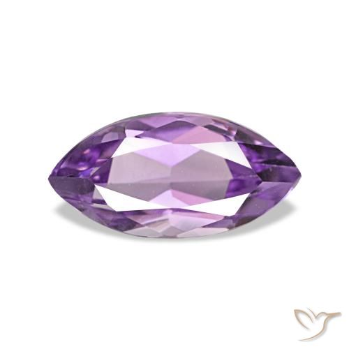 Ametista Violeta Claro-Médio Natural 1.08ct, Marquesa, VVS