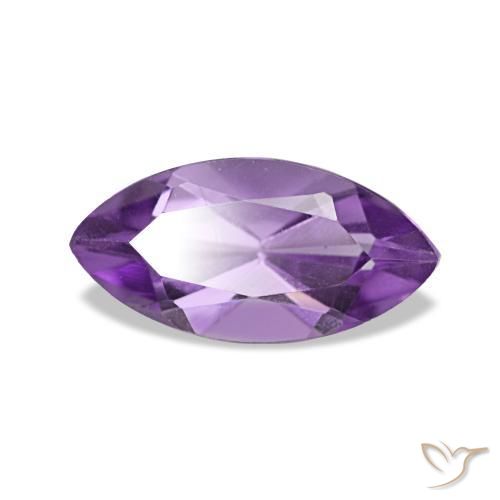 Ametista Violeta Vívido Natural 1.04ct, Marquesa, VVS