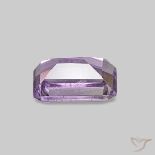 Ametista Violeta Claro-Médio Natural 0.56ct, Corte Esmeralda, VS