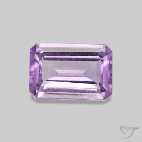 0.52ct Violeta médio Ametista, Corte Esmeralda, VS