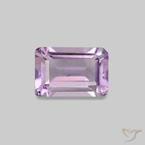 0.60ct Violeta médio Ametista, Corte Esmeralda, VS