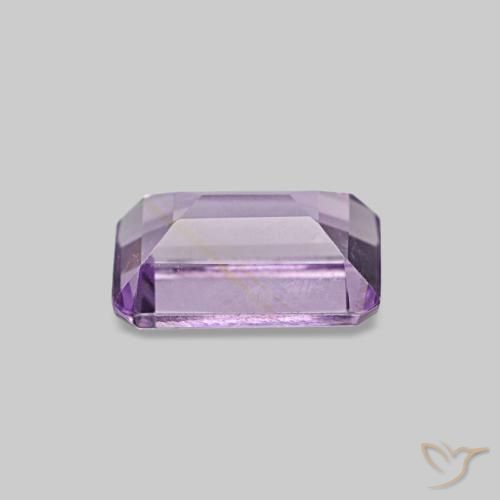 Ametista Violeta Profundo Natural 0.54ct, Corte Esmeralda, VS
