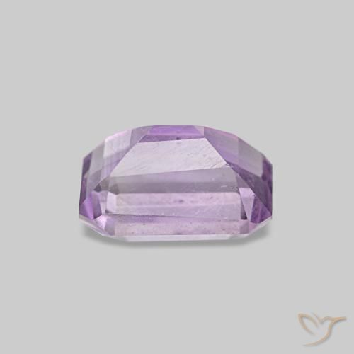 Ametista Violeta médio Natural 0.60ct, Corte Esmeralda, VS