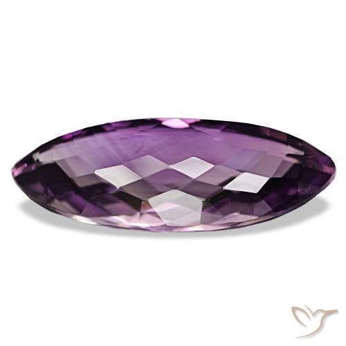 Ametista Violeta médio Natural 36.83ct, Marquesa, VS