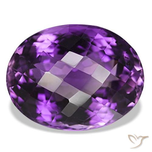 34.20ct Violeta Profundo Ametista, oval, VVS-VS