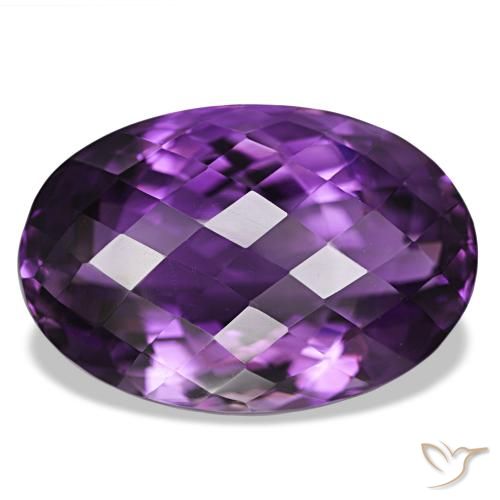 39.27ct Violeta médio Ametista, oval, VVS-VS