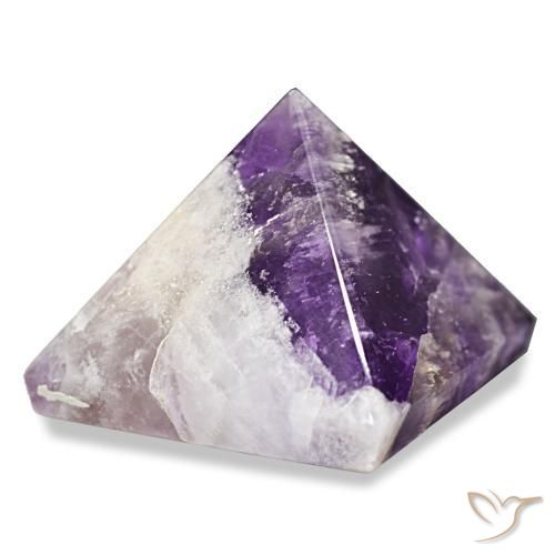Ametista violeta médio profundo natural 114,21ct, quadrado, opaco