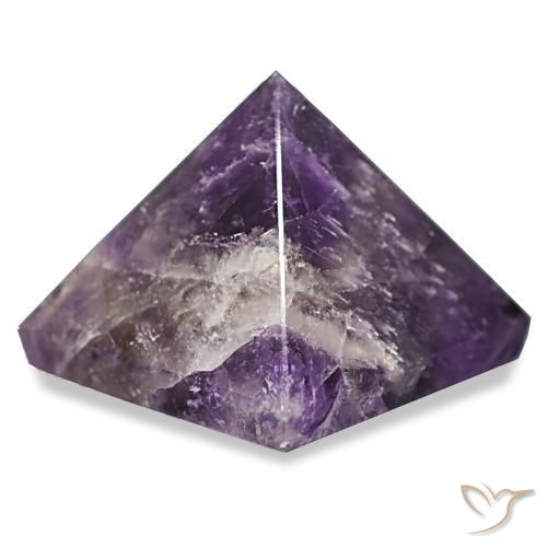 Ametista Violeta Médio Profundo Natural 111.36ct, Quadrado, Opaco
