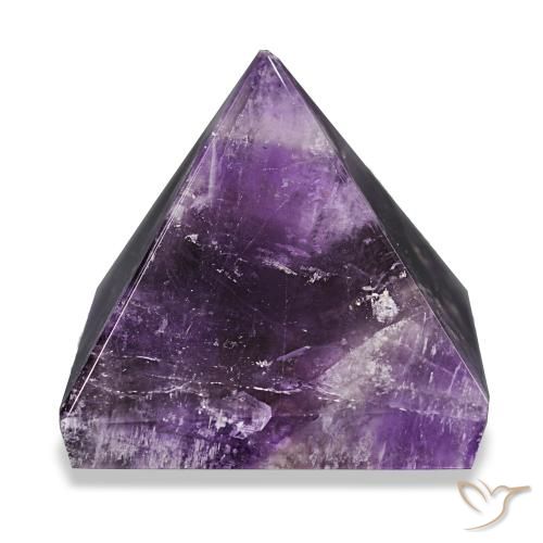 120.37ct violeta médio profundo ametista, quadrado, opaco
