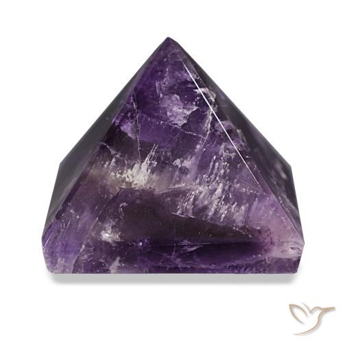 98.38ct Violeta Profundo Ametista Pedras Preciosas, Quadrado, Opaco