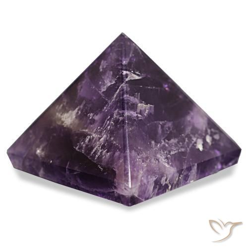 Ametista Violeta Profundo Natural 98.38ct, Quadrado, Opaco