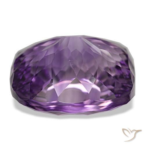 Ametista violeta púrpura profundo natural 29,07ct, almofada cortada, VVS