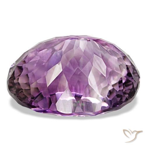 Ametista violeta púrpura profundo natural 82,91ct, corte oval, VVS