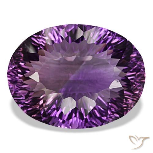 83.18ct violeta médio ametista, oval, VS