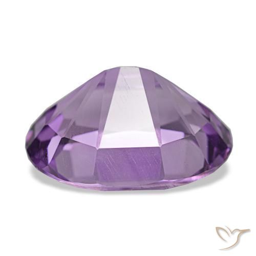 Ametista violeta natural 4,71ct, corte oval, VVS-VS