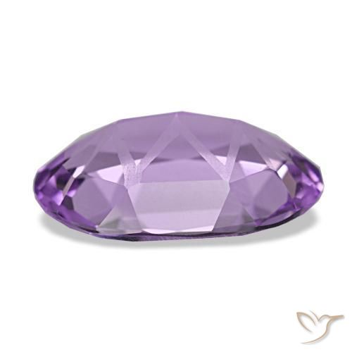 Ametista violeta natural 2,91ct, corte oval, VVS