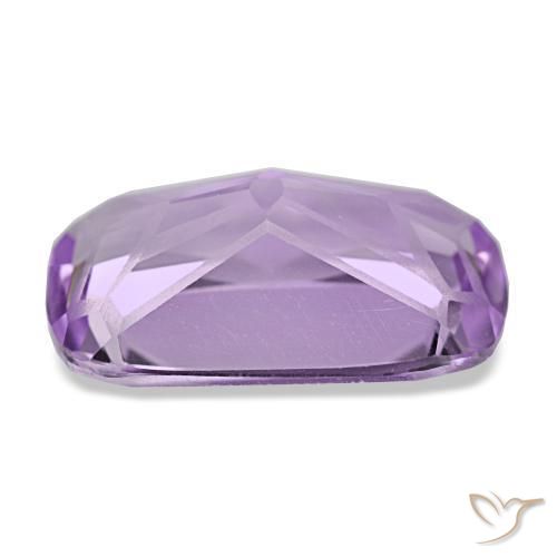 Ametista violeta natural 3,57ct, almofada cortada, VVS-VS
