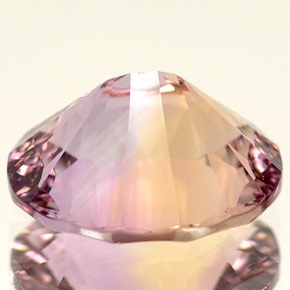 Ametrina Bicolor Natural 4.18ct, Corte Oval, IF
