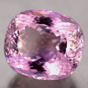Ametrino bicolor natural 23,99ct, almofada cortada, IF