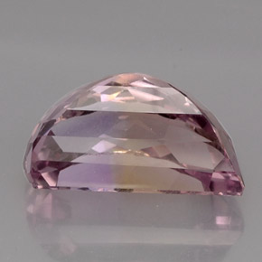 Ametrino bicolor natural 17,64ct, forma extravagante, VVS