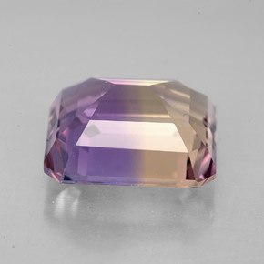 Ametrina Bicolor Natural 5.87ct, Corte Esmeralda, VVS