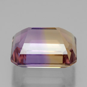 Ametrina Bicolor Natural 8.52ct, Corte Esmeralda, VVS