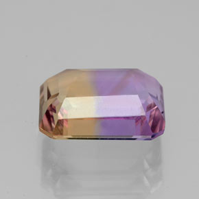 Ametrina Bicolor Natural 4.35ct, Corte Esmeralda, VVS-VS
